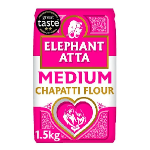 Elephant Atta (Medium Chapatti Flour, 1.5 kg)
